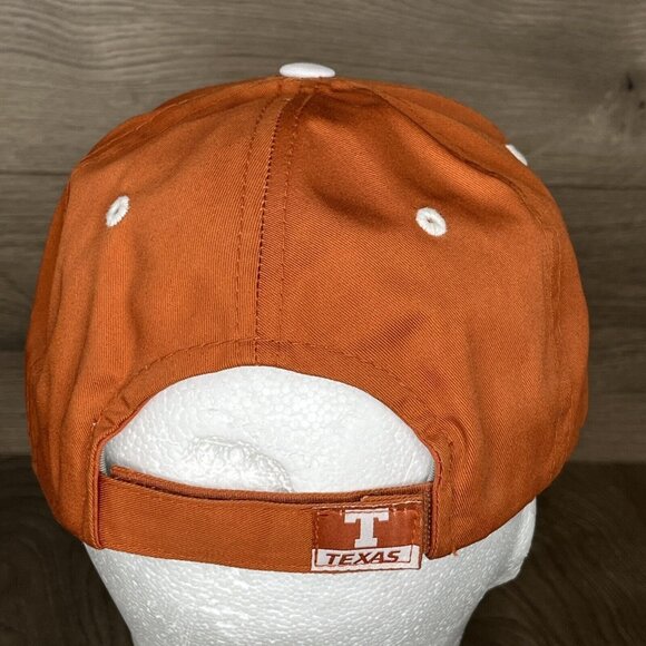Texas Longhorns Burnt Orange NCAA Adjustable Captivating Headgear Ball Cap - Picture 6 of 11